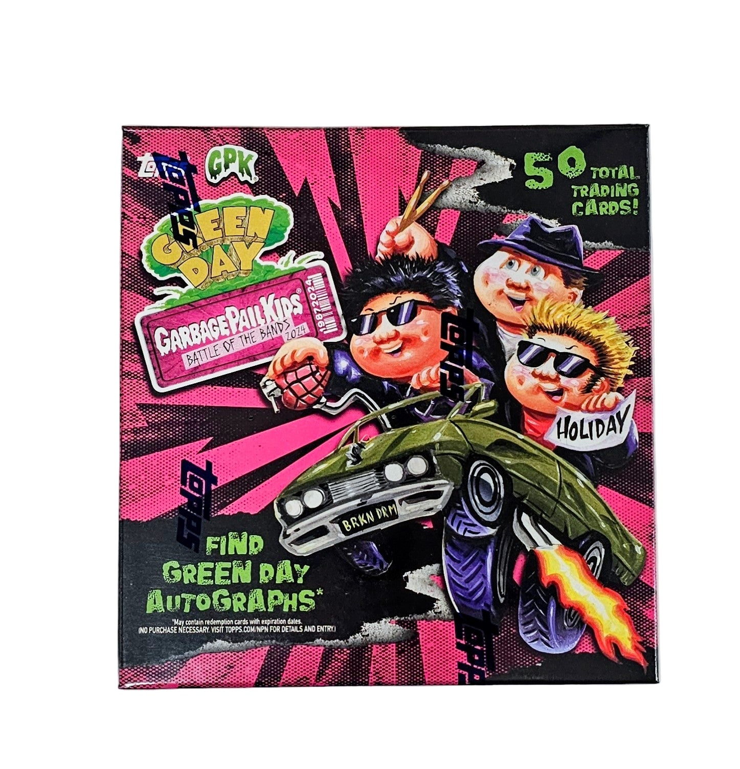 Garbage Pail Kids Battle of the Bands - Green Day Hobby (Topps
