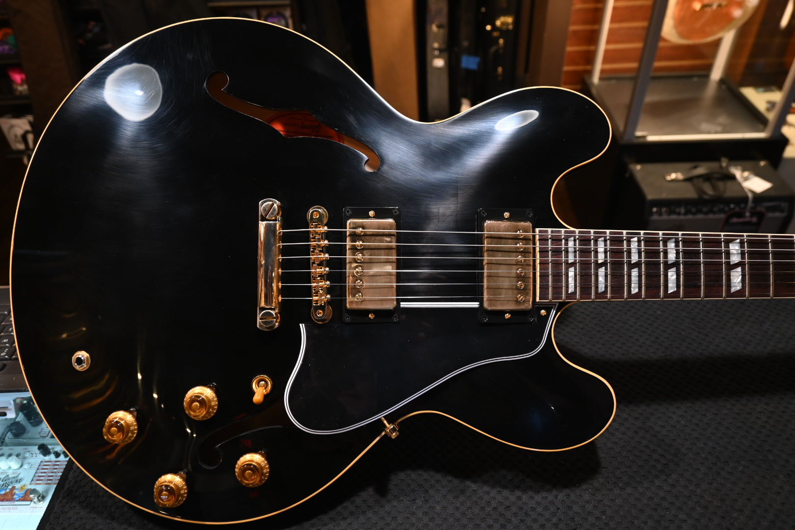 Gibson Custom Shop 1959 ES-335 VOS PSL Ebony Guitar 0513