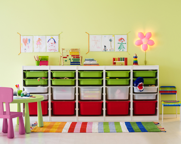 子供部屋のおもちゃ収納にIKEAのTROFAST（トロファスト）がおすすめ