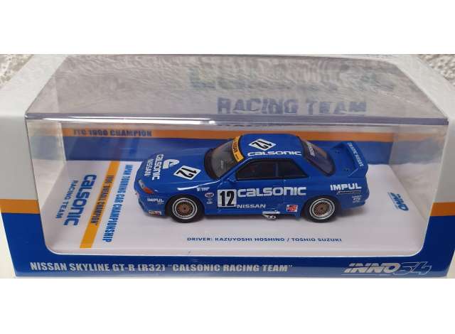 1/64 1990 Nissan Skyline GTR R32 #12 *Calsonic* JTC Overall