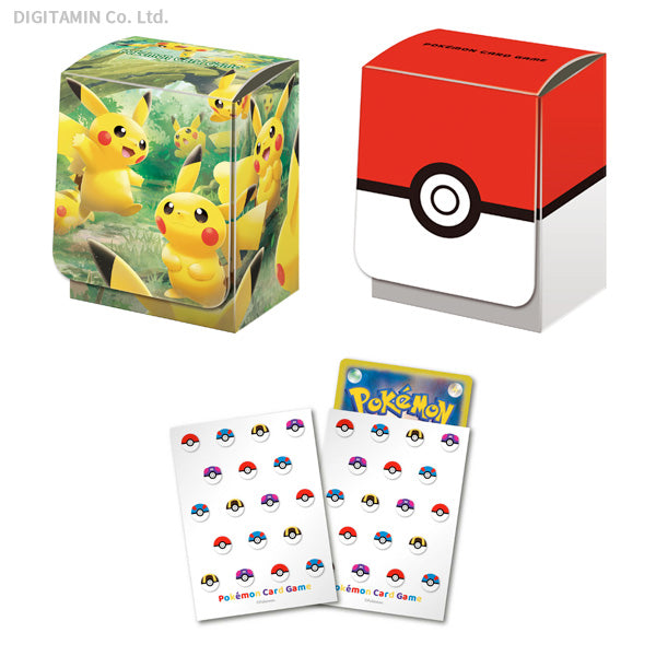 ポケモン デッキケース モンスターボール ピカチュウ シールド