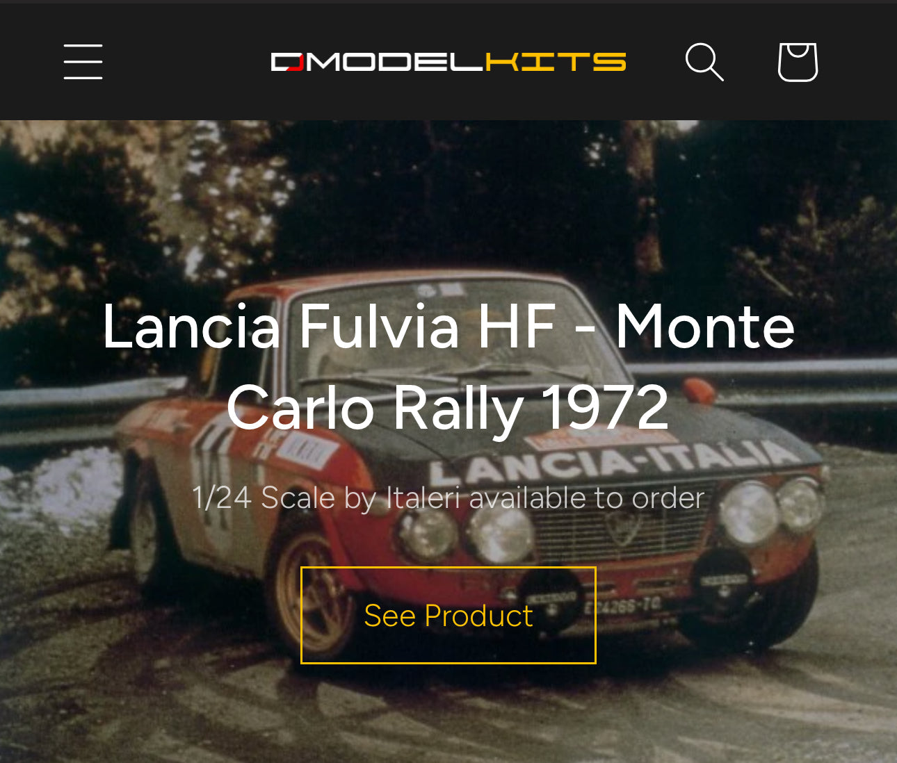 🚗 Italeri Lancia Fulvia HF - Monte Carlo Rally 1972– it´s Here