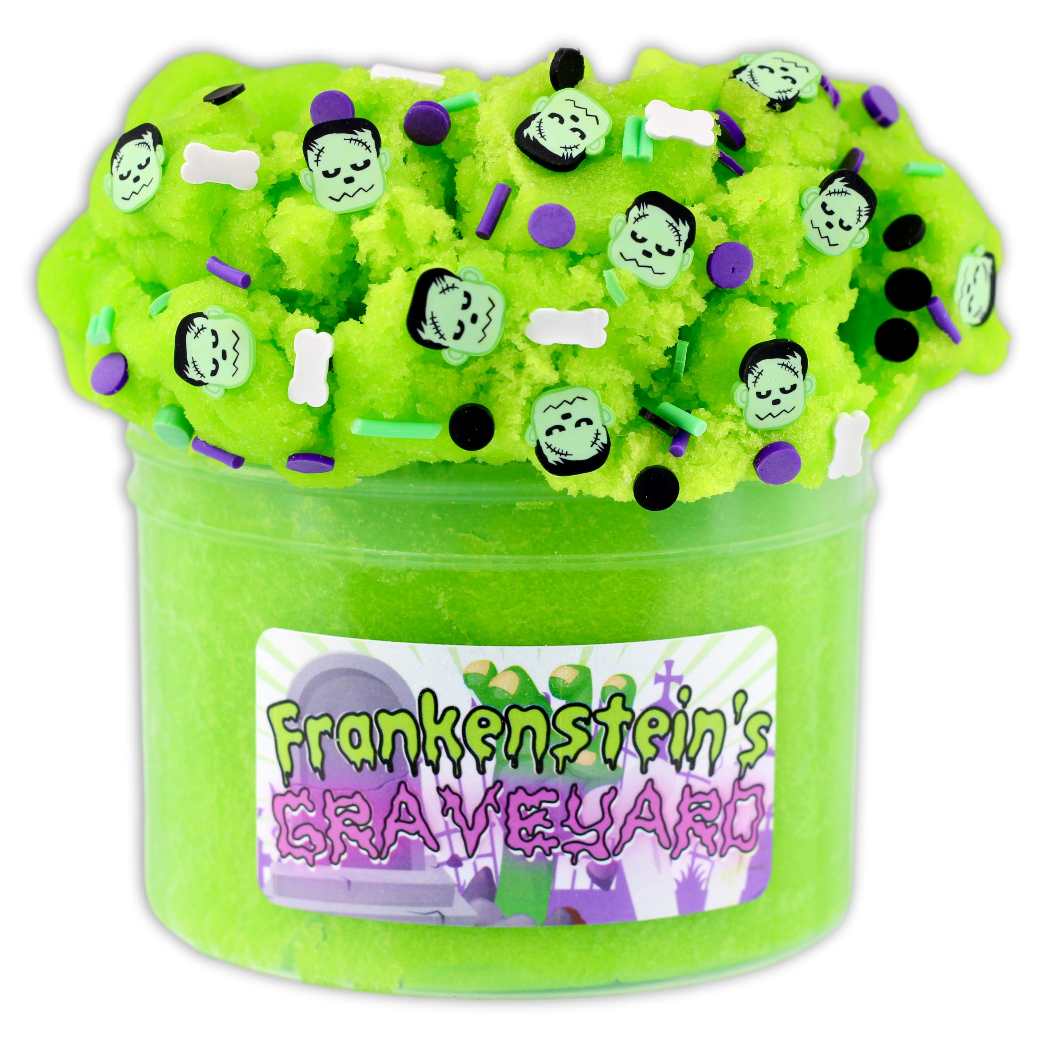 Frankenstein's Graveyard Icee Slime - Shop Halloween Slime - Dope