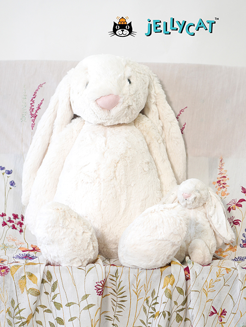 Huge ヒュージサイズ/ 51㎝ 】 Bashful Cream Bunny Hugeサイズ 51cm