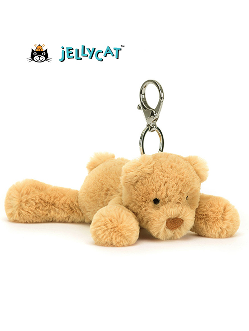 Jellycat(ジェリーキャット）Smudge Bear Bag Charm スマッジ くま