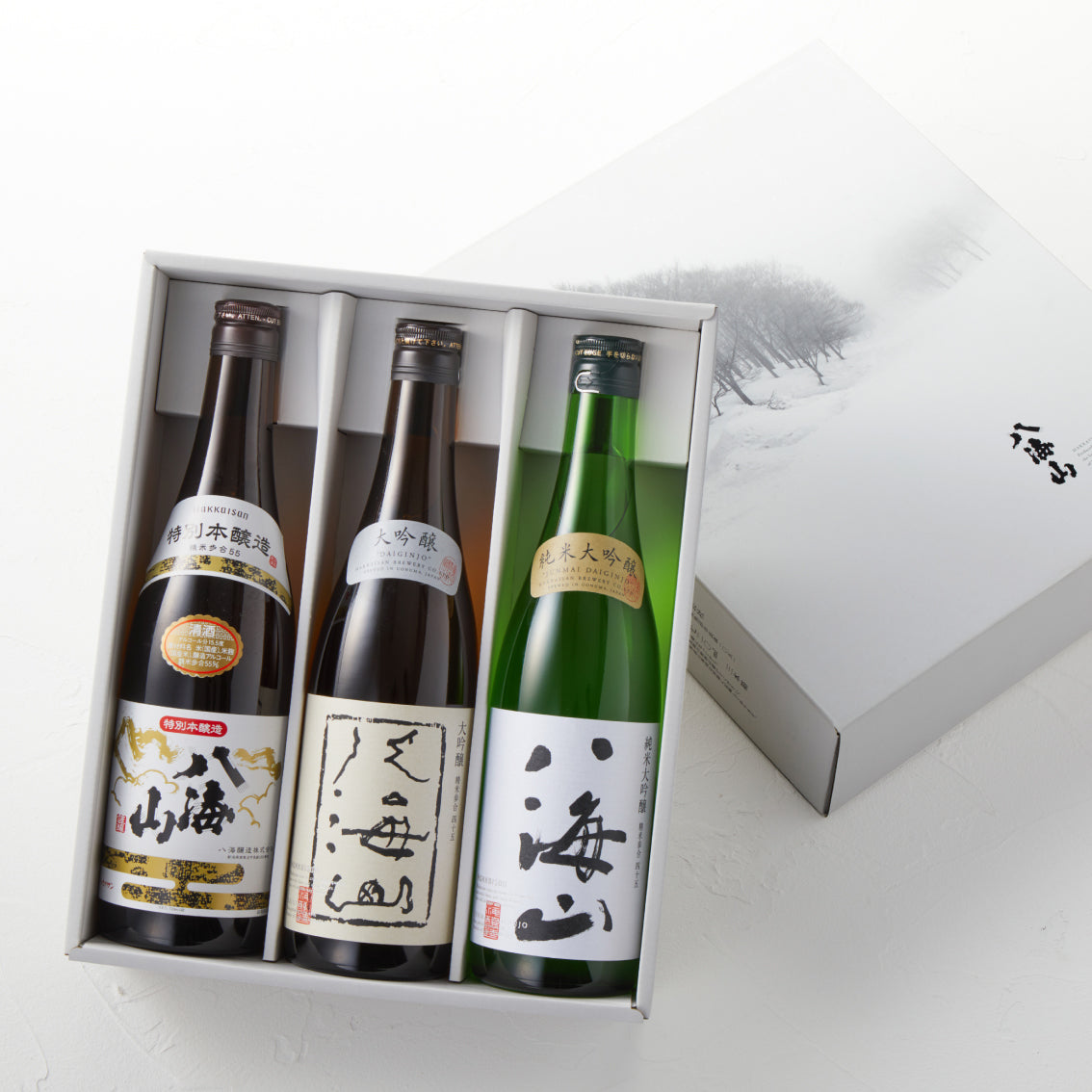 八海山の定番】八海山を代表する3種のセット 720ml