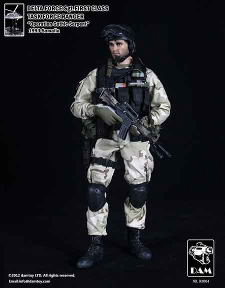 DAM Toys 1/6 Delta Force SGT. First Class (Task Force Ranger