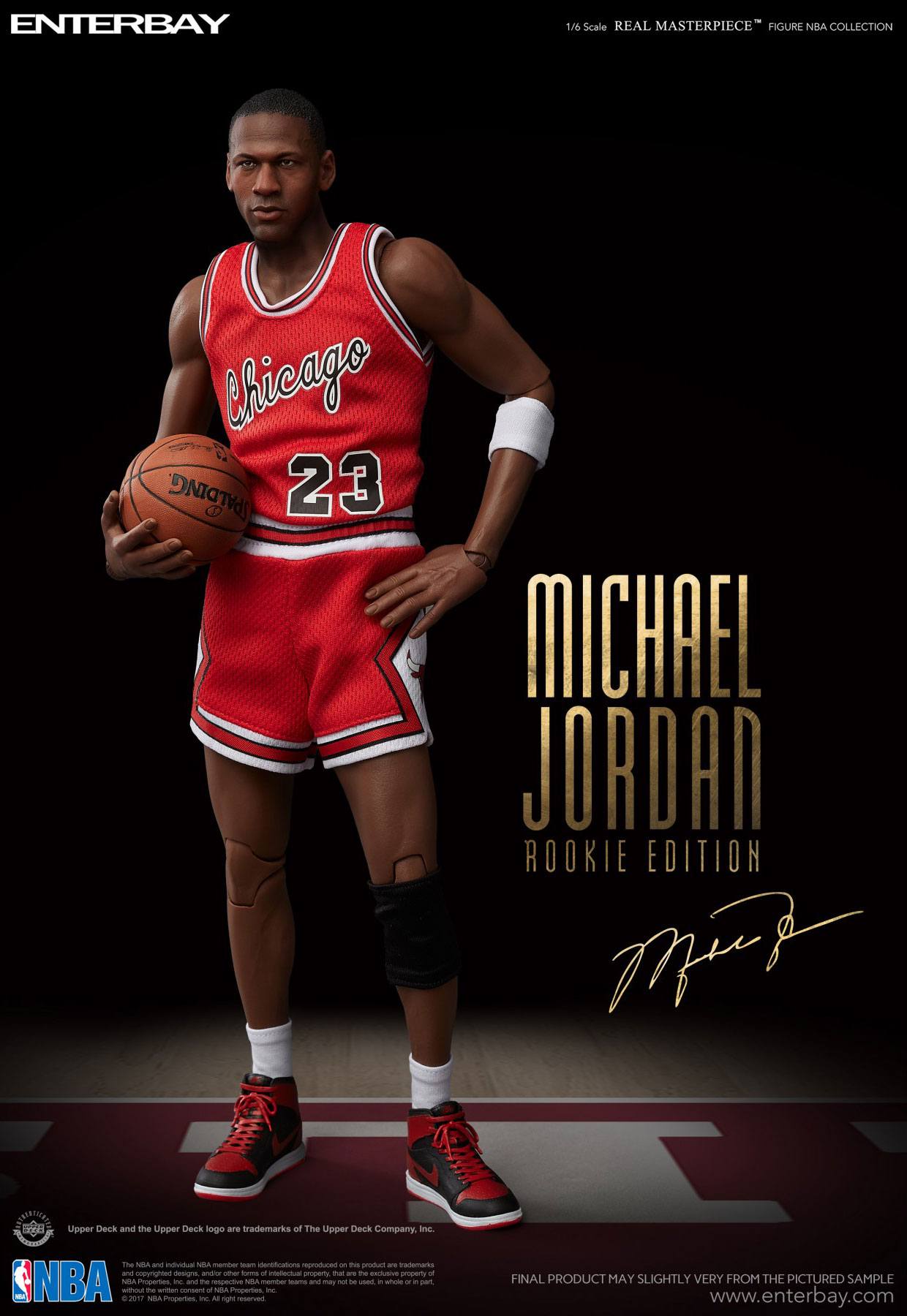 NBA COLLECTION: MICHAEL JORDAN ROOKIE EDITION (Lim. 3000) 1/6