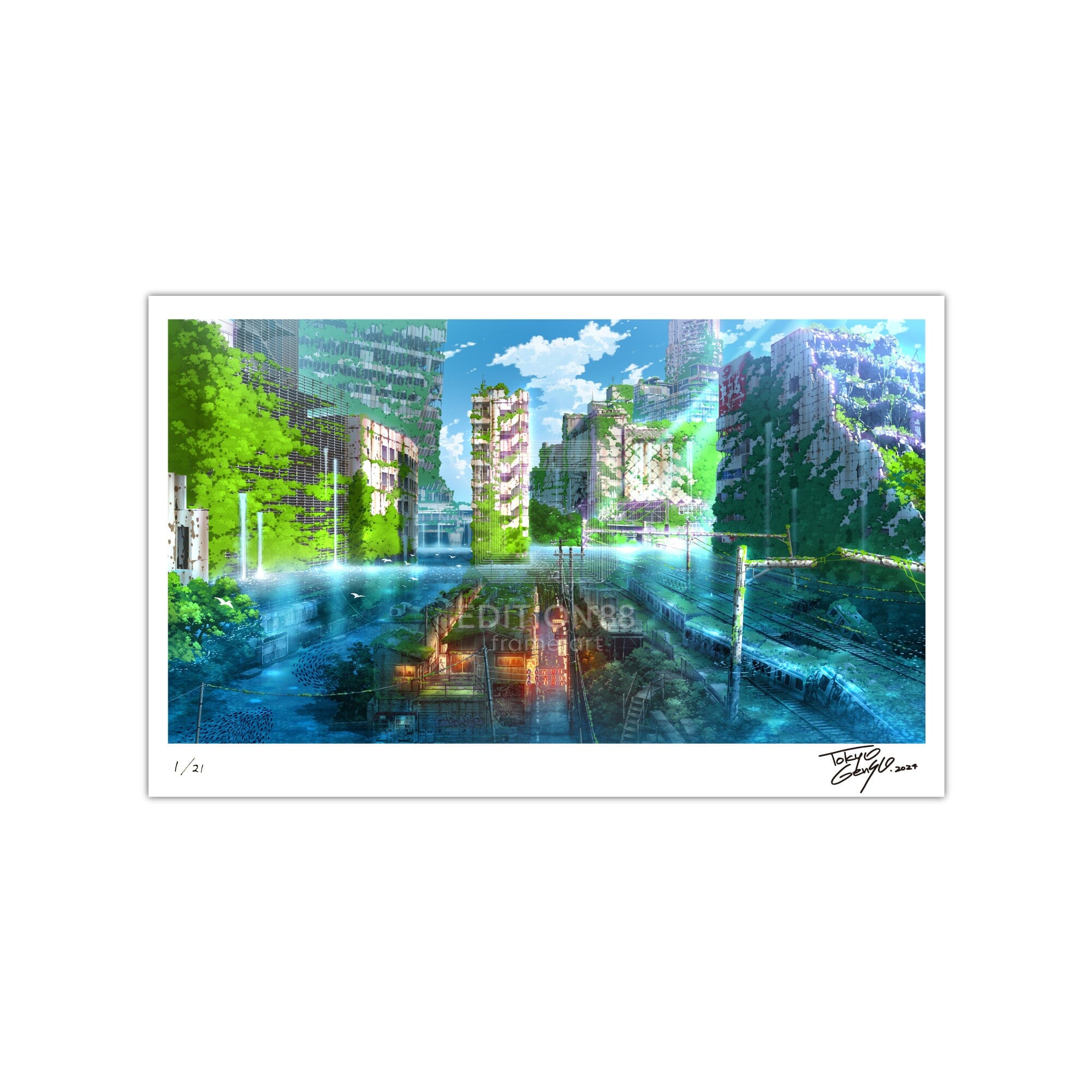 88グラフ 渋谷のんべい横丁幻想/ 東京幻想（直筆サイン入り / 限定21枚）