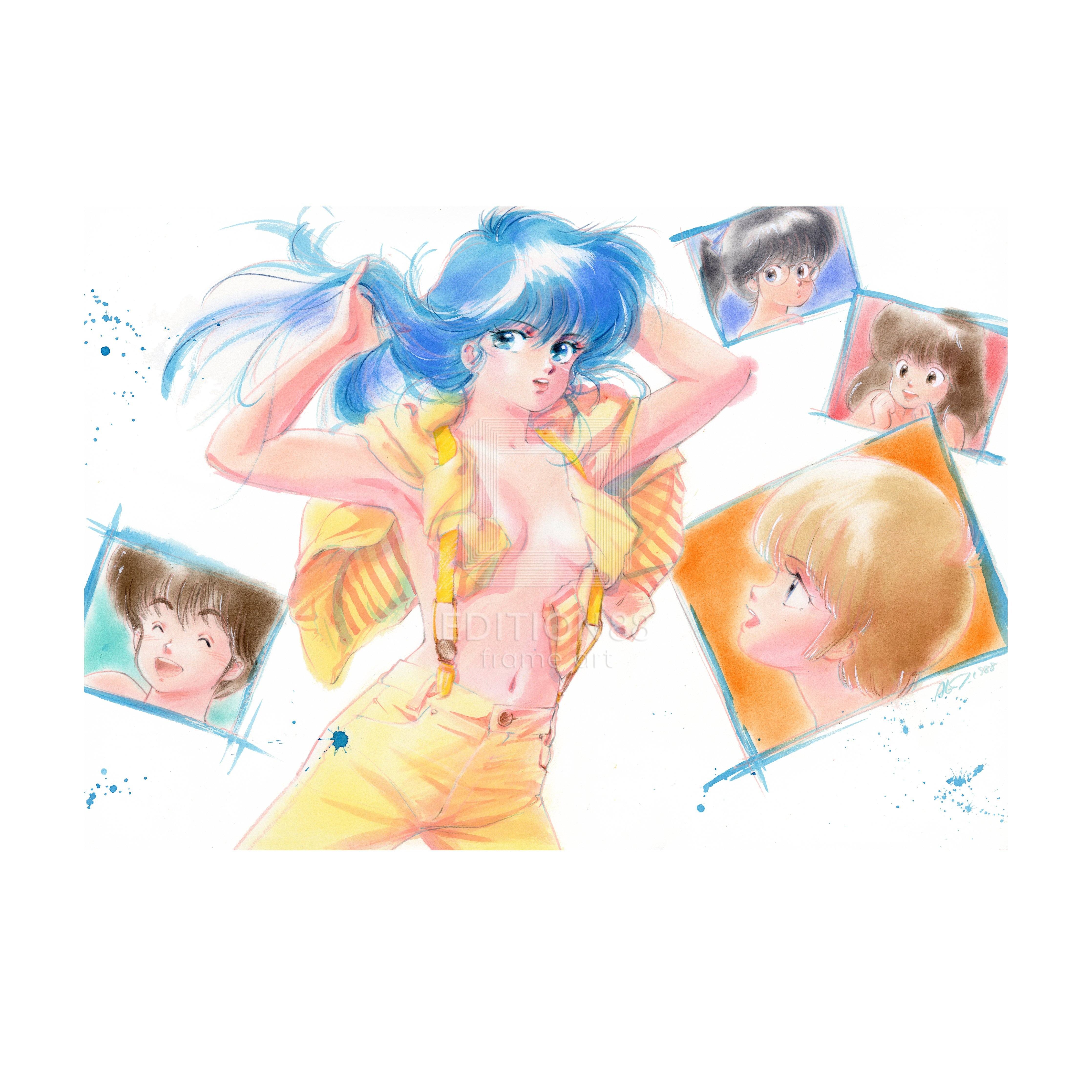 きまぐれオレンジ☆ロード」88グラフ6 / 高田明美（直筆サイン入り