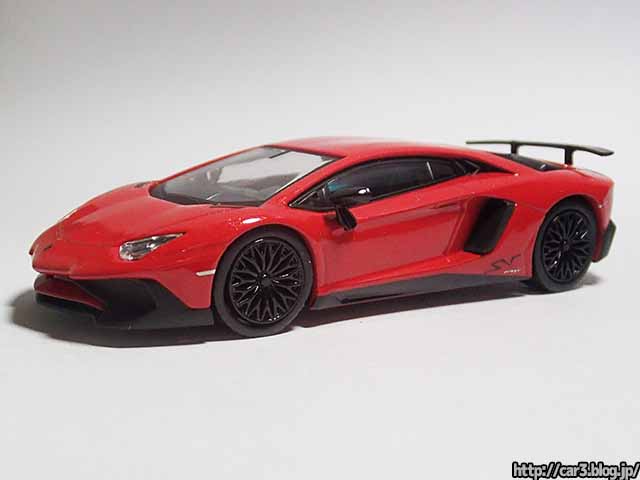 2018京商ミニカーくじ第3弾のランボルギーニ・アヴェンタドールSV