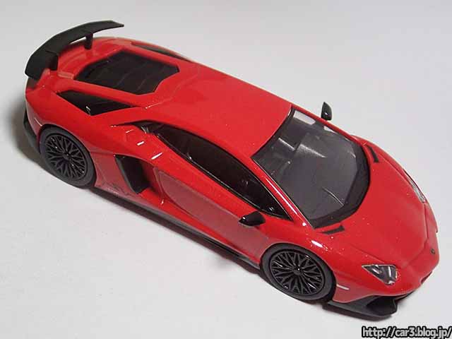 2018京商ミニカーくじ第3弾のランボルギーニ・アヴェンタドールSV