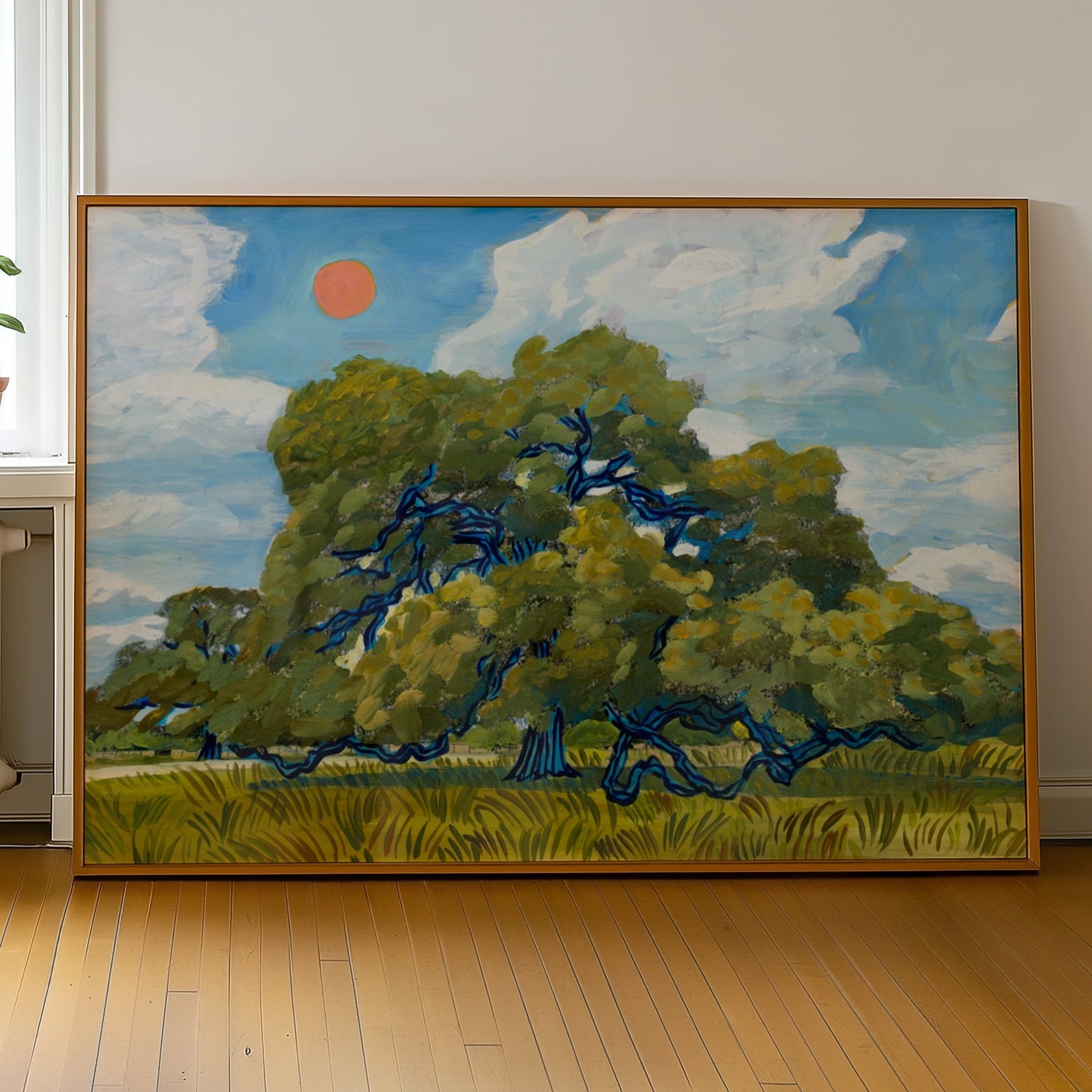 Texas Hill Country Print | El Baker Art Live Oak Wall Art