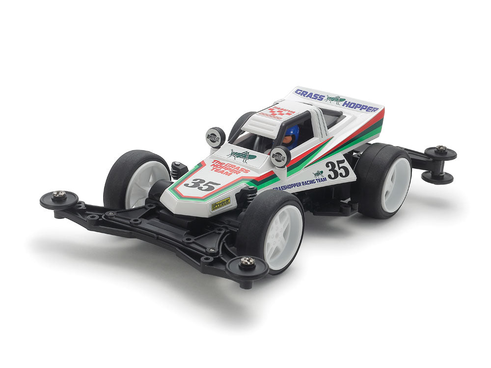 タミヤ ミニ四駆 グラスホッパーJr. VZシャーシ 1/32 レーサーミニ四駆
