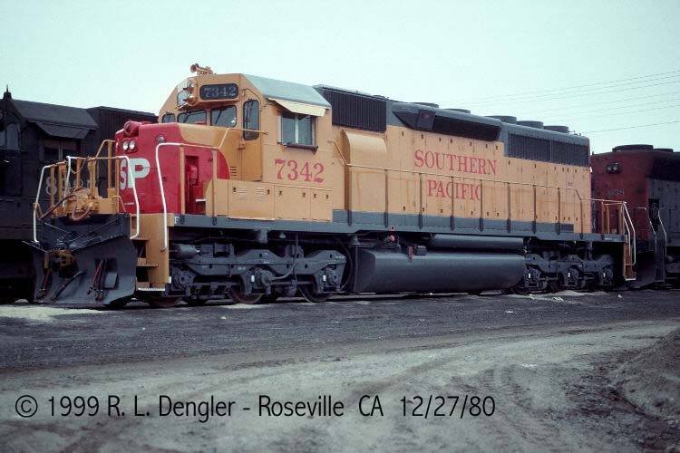 SP SD40R 7342 in Daylight Paint