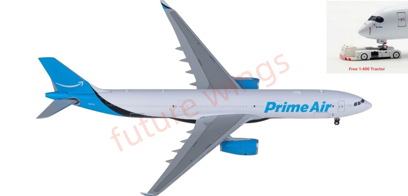 1:400 JC Wings SA4031 Amazon Prime Air Airbus A330-300P2F N4621K