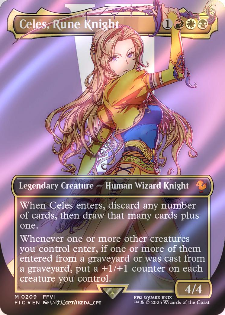 Celes, Rune Knight [209] [Borderless] [Character] [FINAL FANTASY