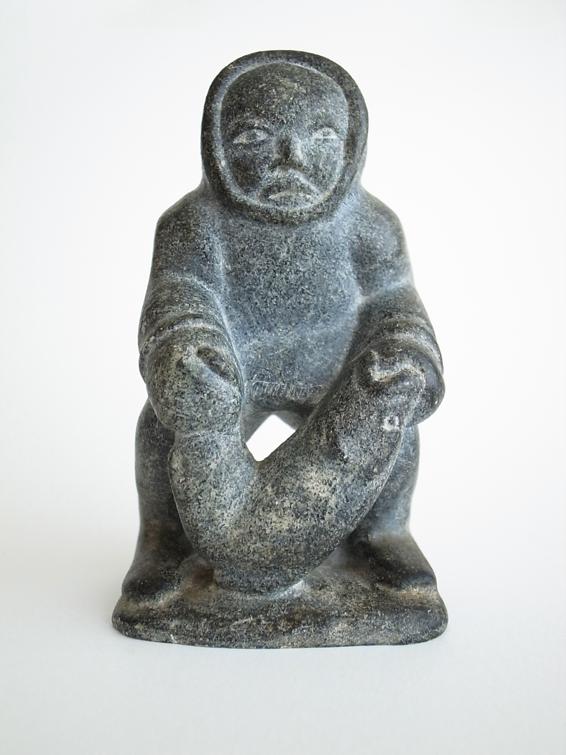 70's Eskimo Stone Carving Objet エスキモーアート 彫刻 オブジェ