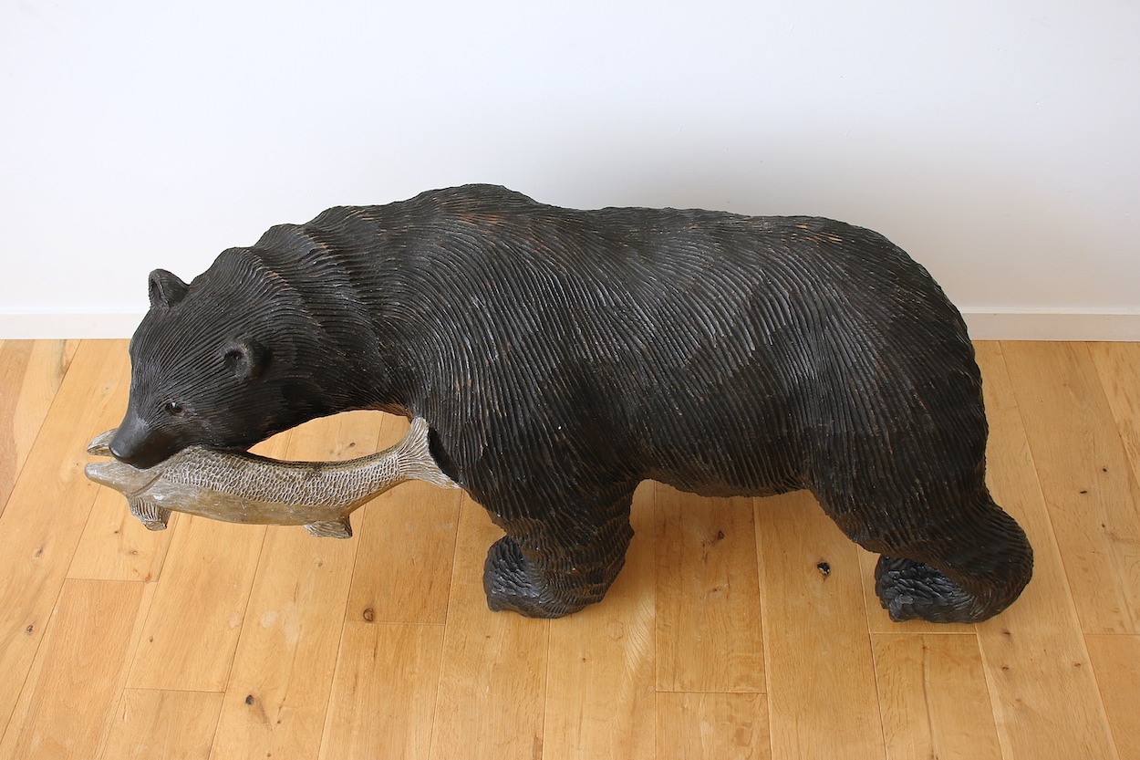 Wood Carving Bear 木彫り熊 ウッドカーヴィング クマ | FEM TRE NOLL