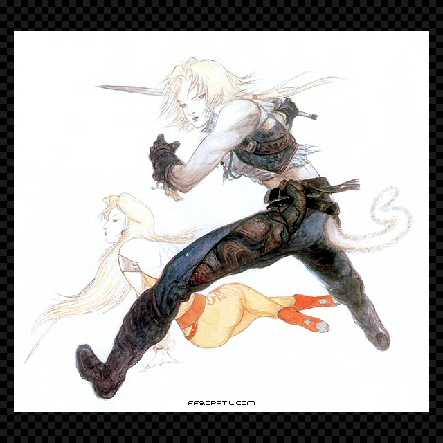 FF9 天野喜孝氏のコンセプトアート ／ ファイナルファンタジー9 完全