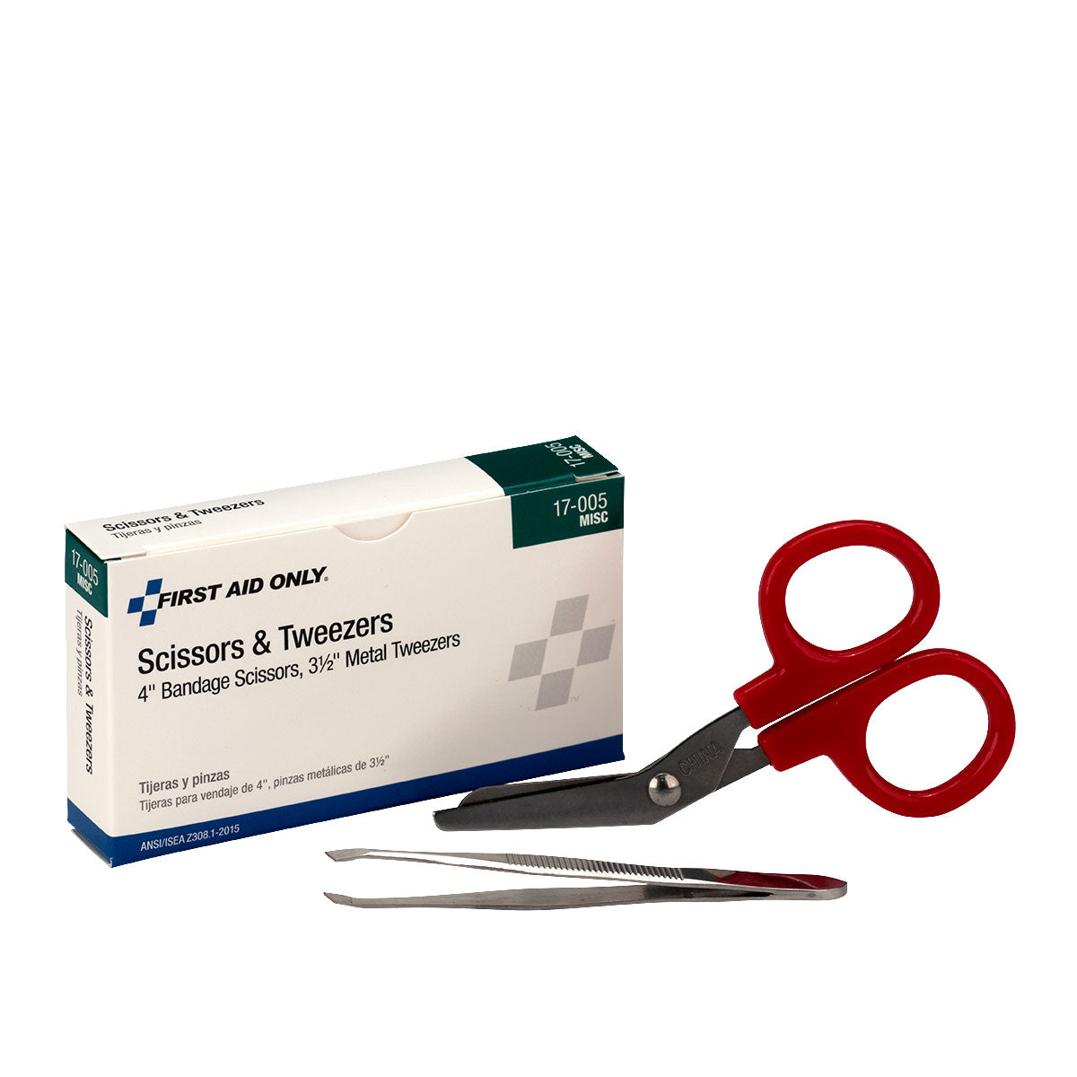 Scissors & Metal Forcep Pack - First Aid Only – firstaidonly
