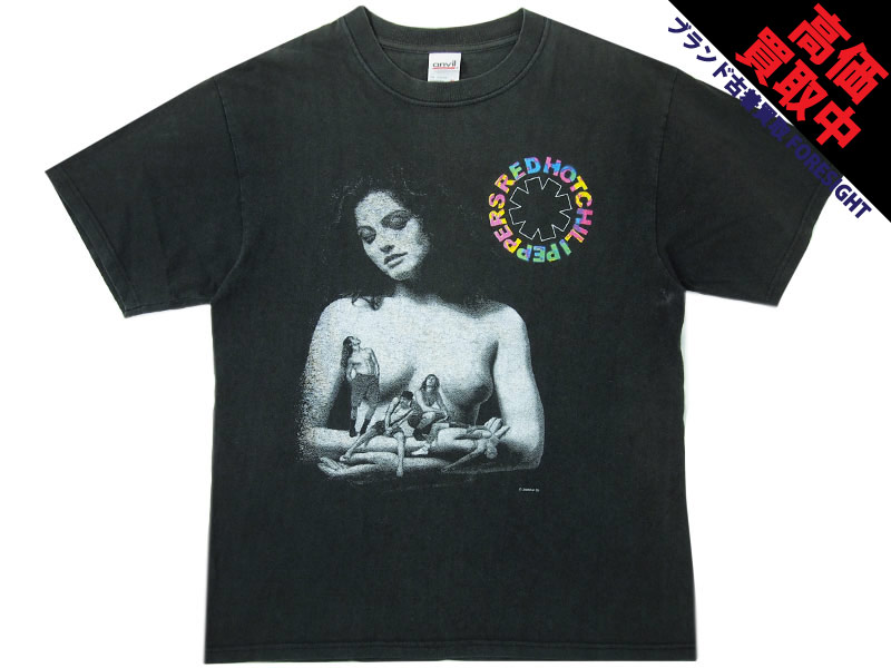 Red Hot Chili Peppers 'MOTHER EARTH TOUR 1989'Tシャツ ANVIL