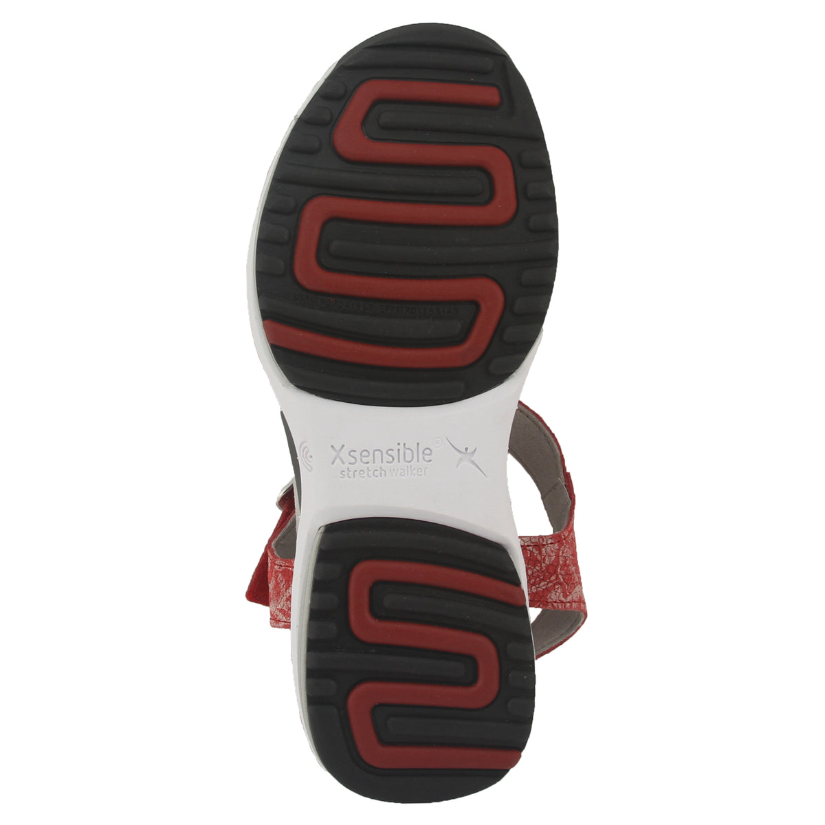 Xsensible Stretchwalker - Syros Coral Red – French Sole