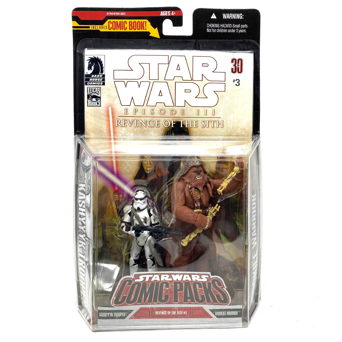 Star Wars Comic Packs ROTS #3 Kashyyk Trooper & Wookie Warrior