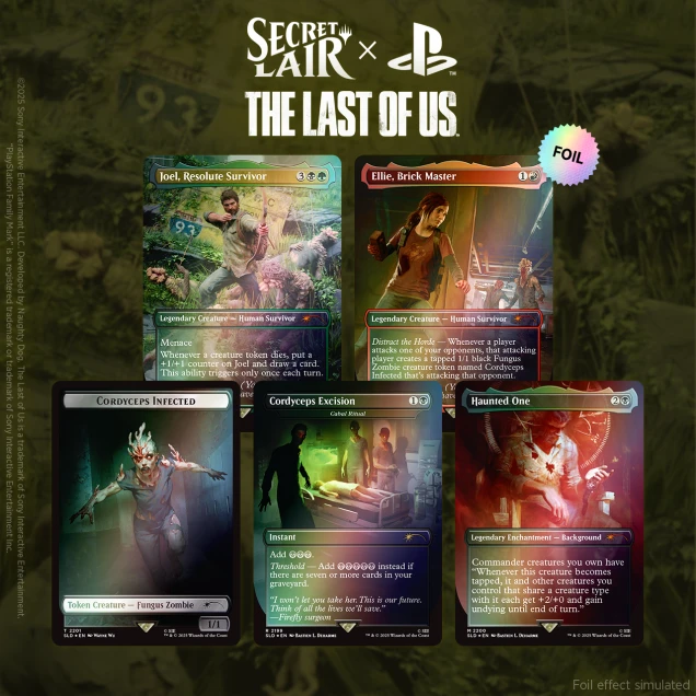 MTG: Secret Lair - Secret Lair x The Last of Us Part I Foil Edition