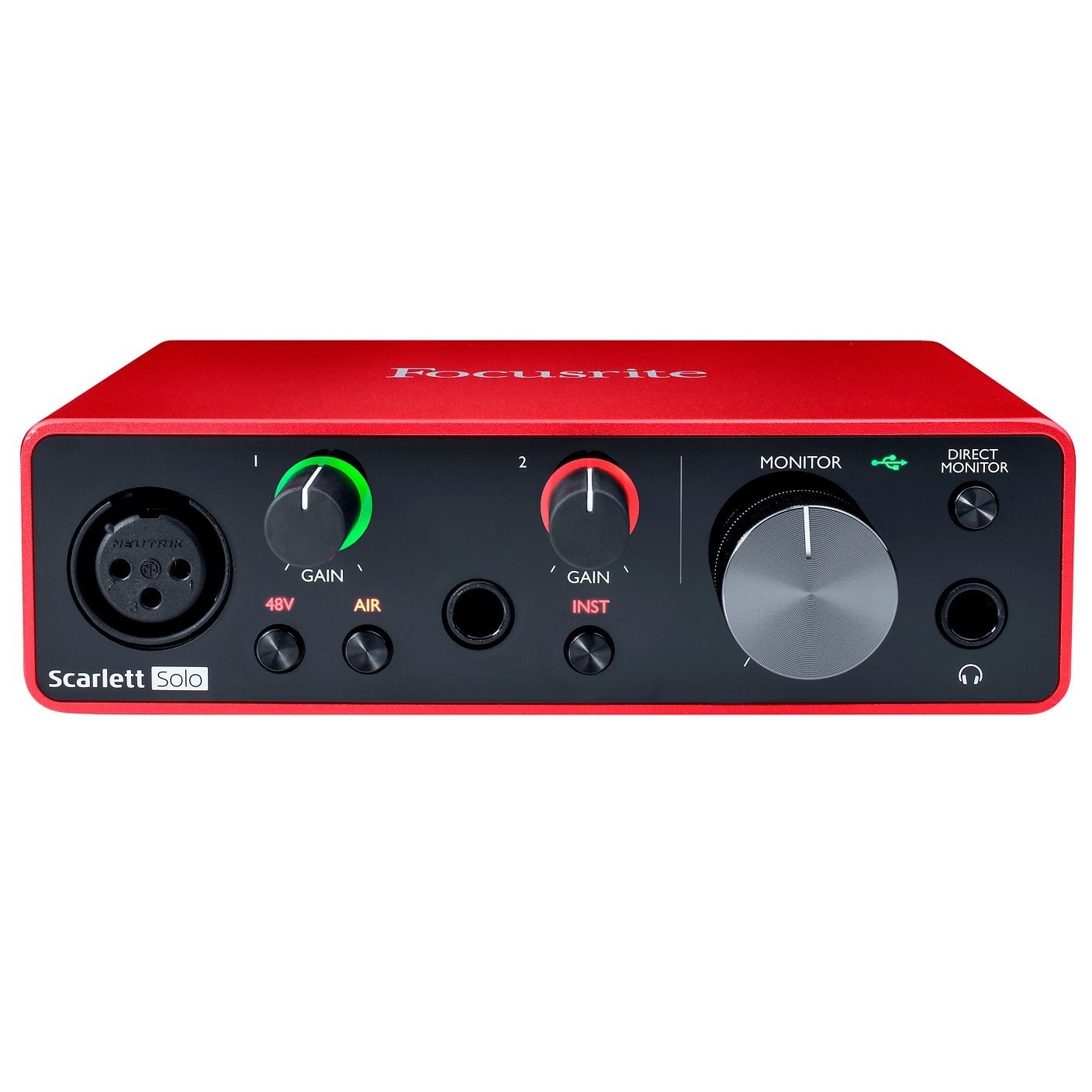Scarlett SOLO de Focusrite - 3ra generación - Interfaz de audio