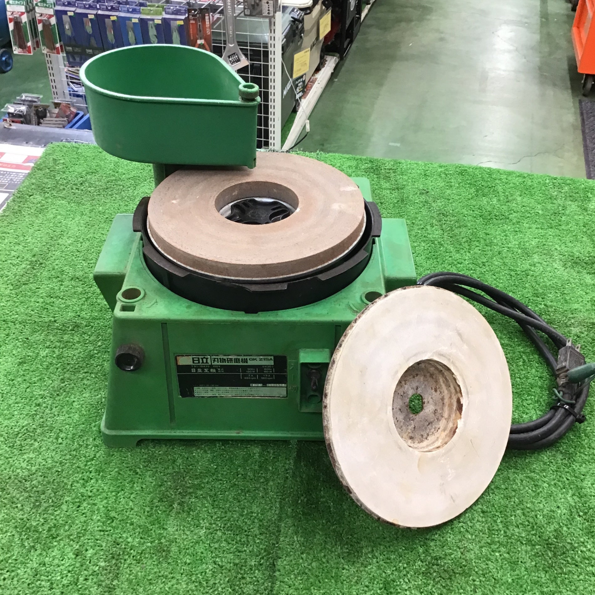 ◇ハイコーキ(HIKOKI ※旧:日立工機) 刃物研磨機 GK21SA【桶川店
