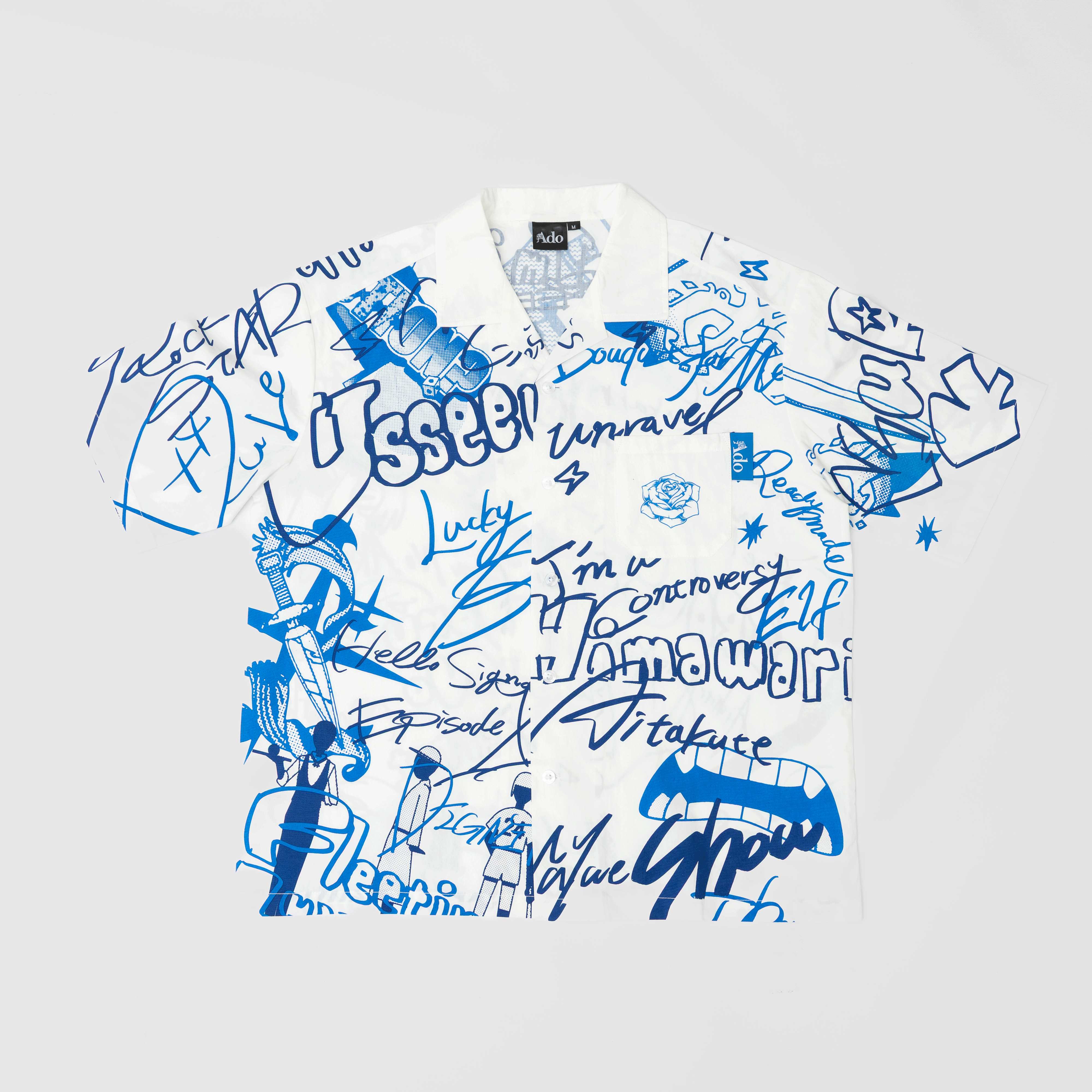 二次販売＞オープンカラーシャツ 【グッズ】 – Ado Official Music Shop