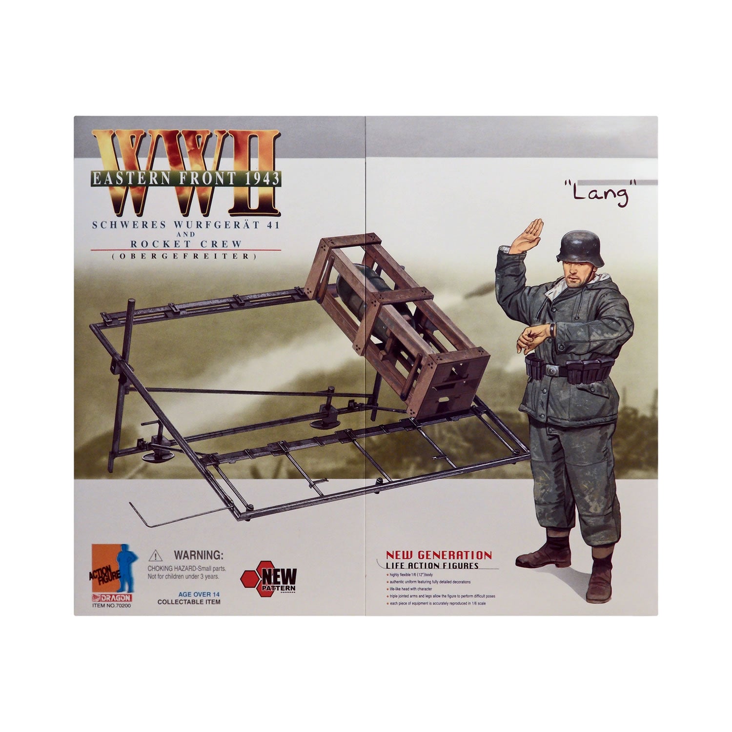 Dragon WWII Eastern Front 1943 Schweres Wurfgerat 41 and Rocket