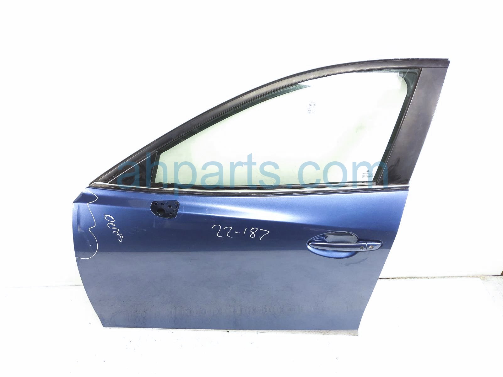 2018 Mazda 3 Front Driver Door - Blue - No Mirror/trim* BHY0-59-02XF,
