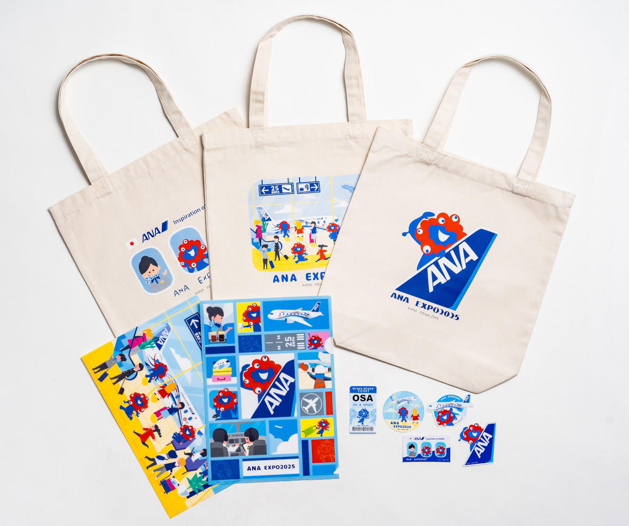 ANA、2025年大阪・関西万博コラボグッズを発売 | AIRLINE web -月刊