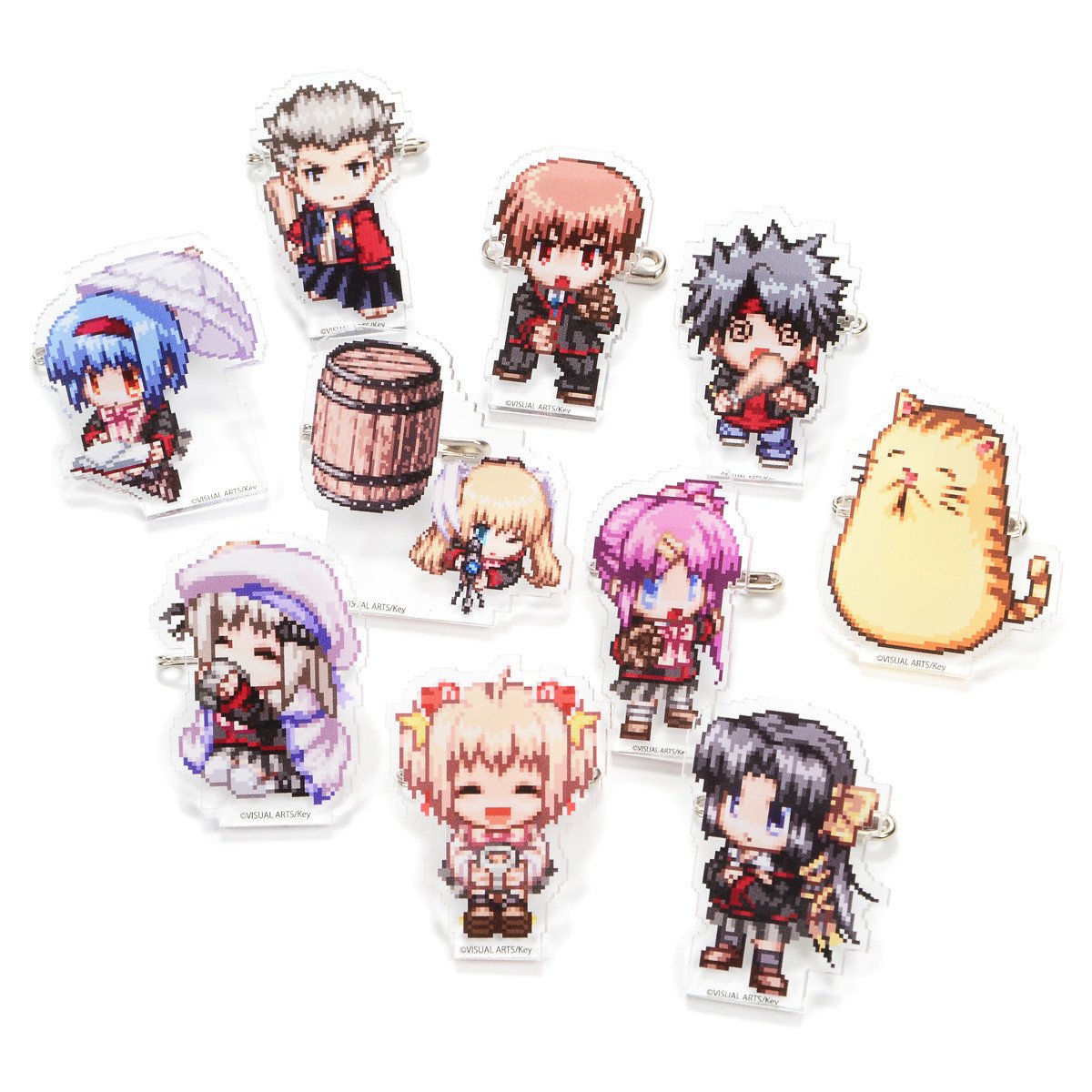 Key 20th Anniversary リトルバスターズ！アクリルバッジガチャ