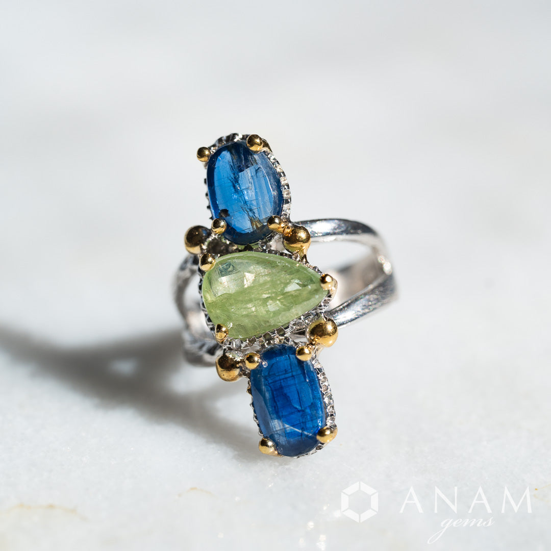 作家の一点もの】カイヤナイトリング‖ANAM gems（アナムジェムズ