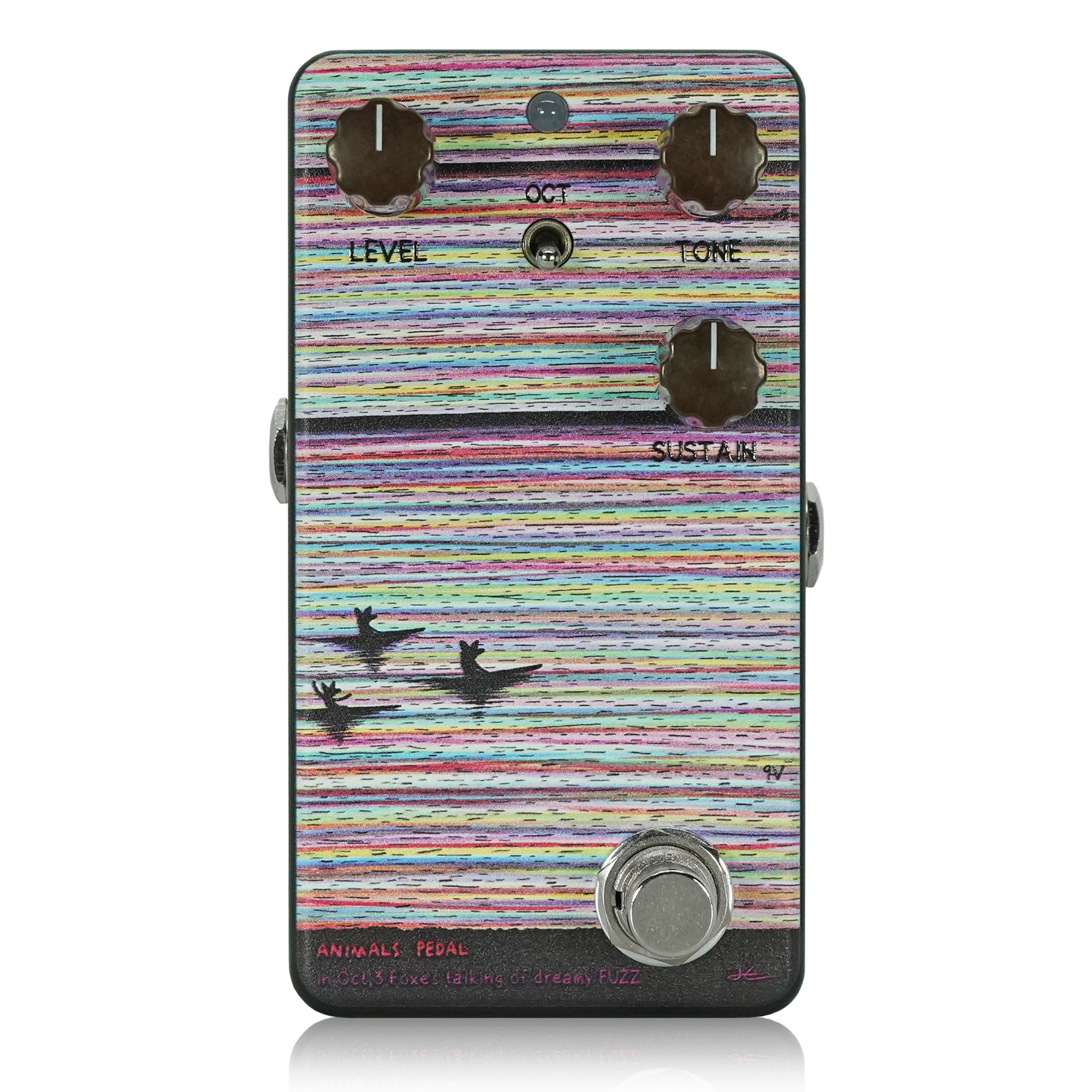 Animals Pedal In Oct,3 Foxes talking of dreamy FUZZ – Animals