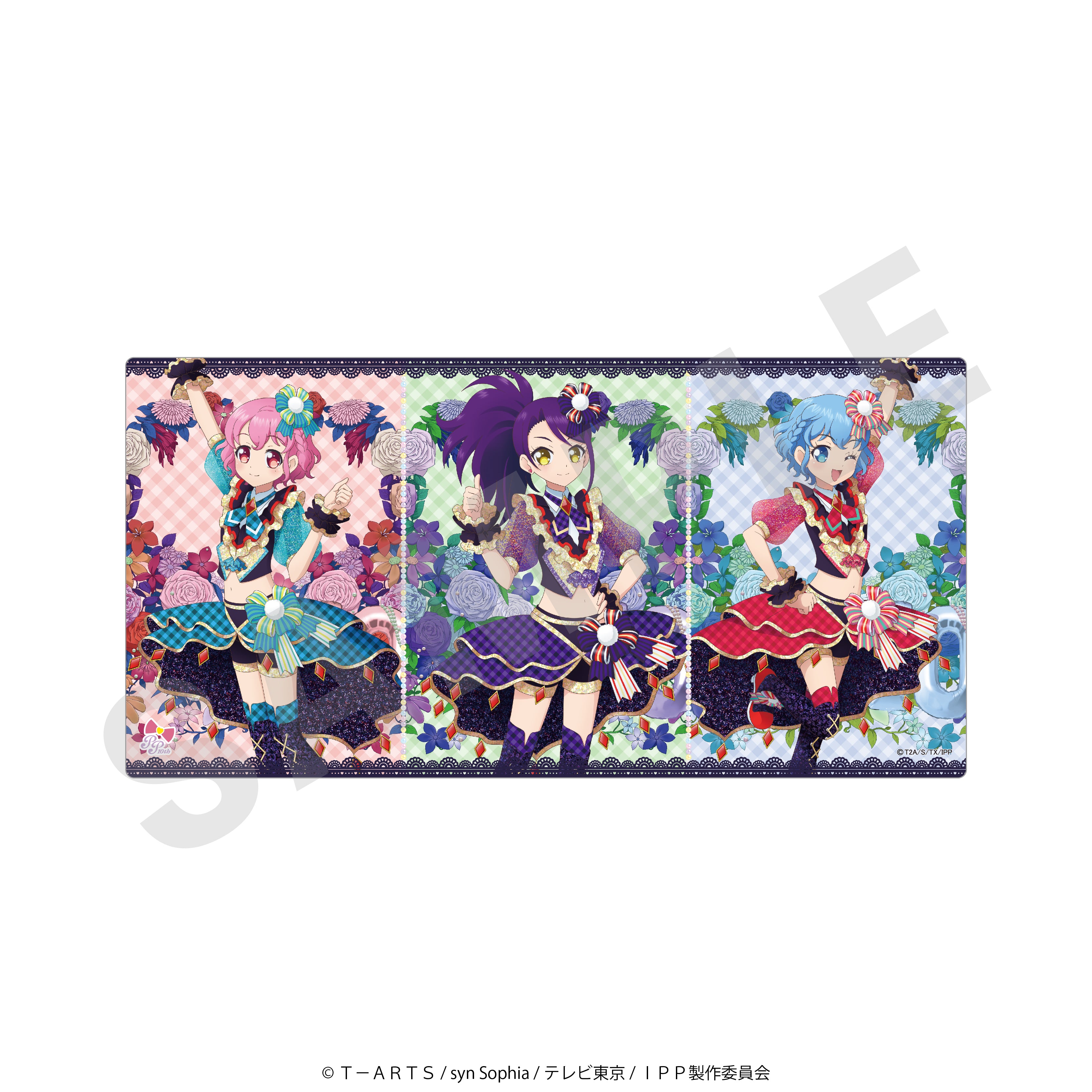 プリパラ10周年」ラバーマット ドレッシングパフェ｜アニメバコ【心