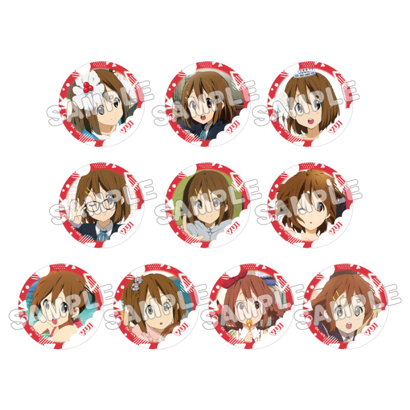 けいおん!』トレーディング缶バッジ(全10種) 唯 BOX – Anime Store JP