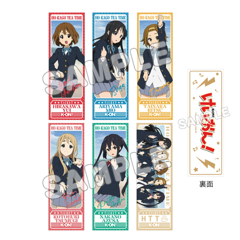 けいおん!』トレーディングチケット風カード(全6種) 制服 BOX – Anime
