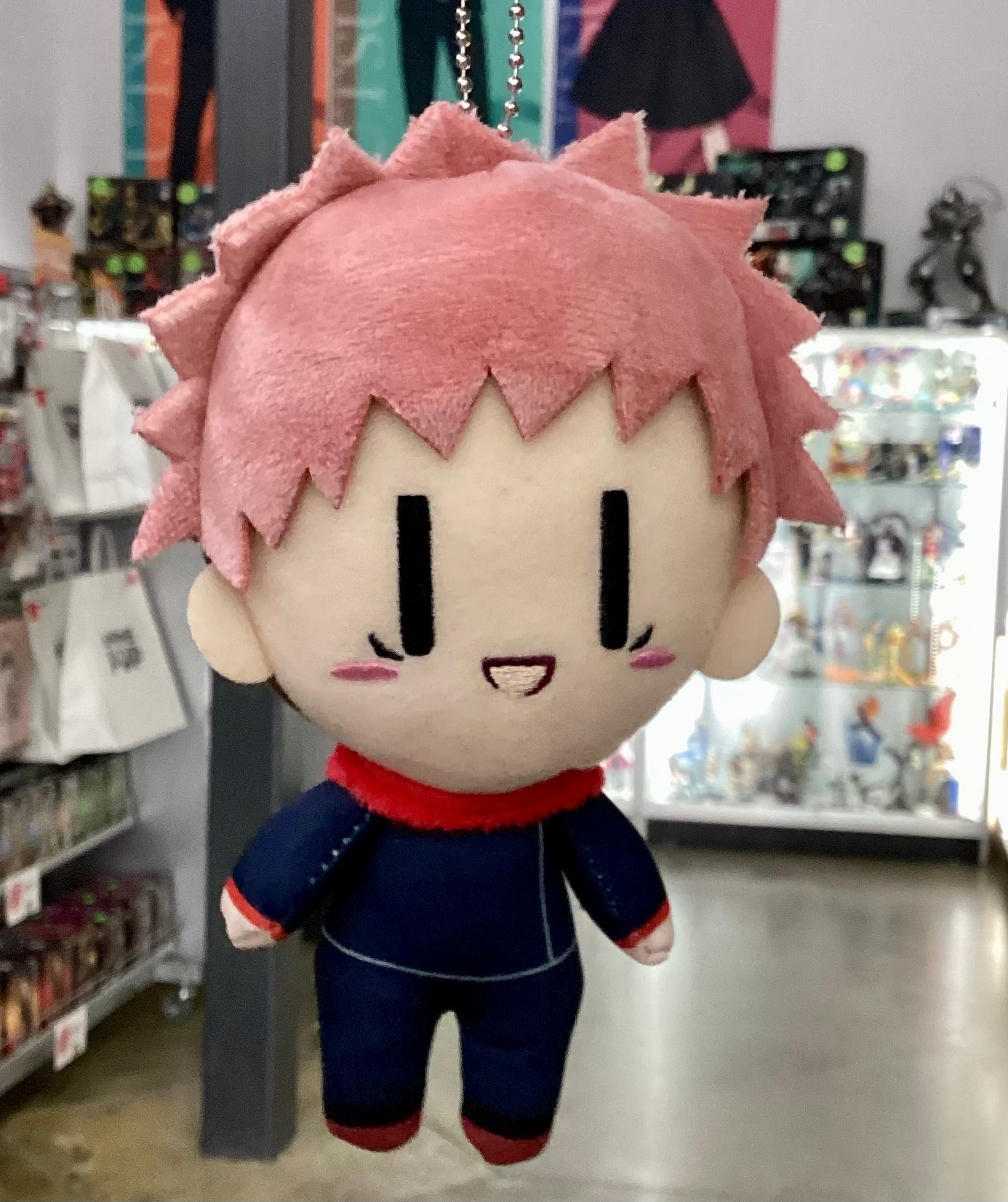 JUJUTSU KAISEN YUJI ITADORI PLUSH KEYCHAIN – Anime Pop