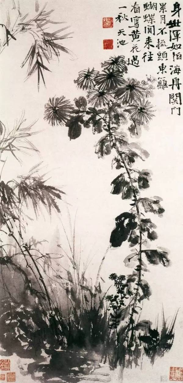 四君子图——中国历代名家笔下的梅兰竹菊名画欣赏--书画--人民网