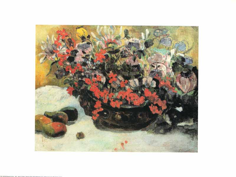 Paul Gauguin、BOUQUET DE FLEURS