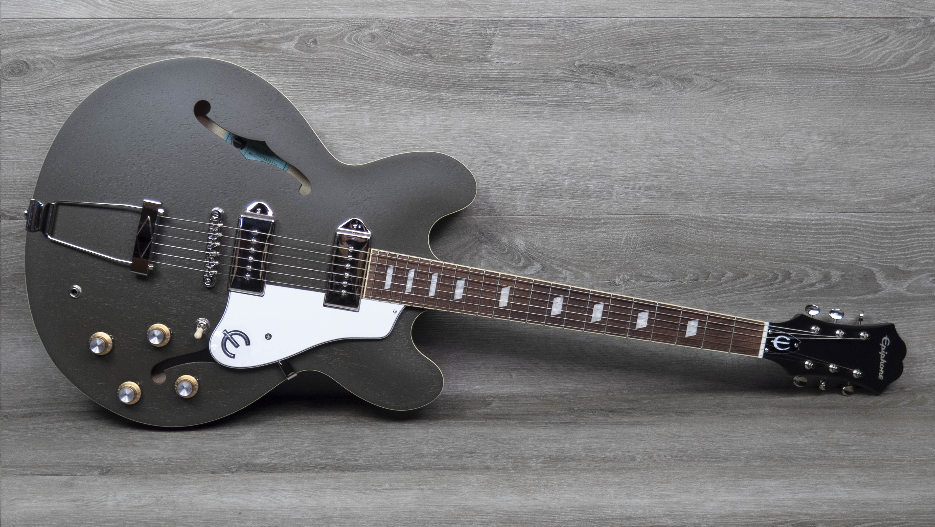 Epiphone Casino, Worn Olive Drab – A Strings