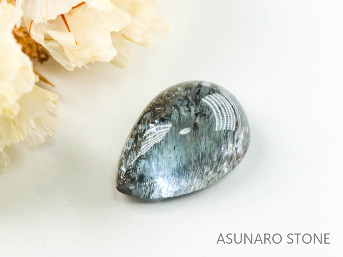 アクアマリンサンストーン カボション ブラジル産 2.78ct【221202-1285