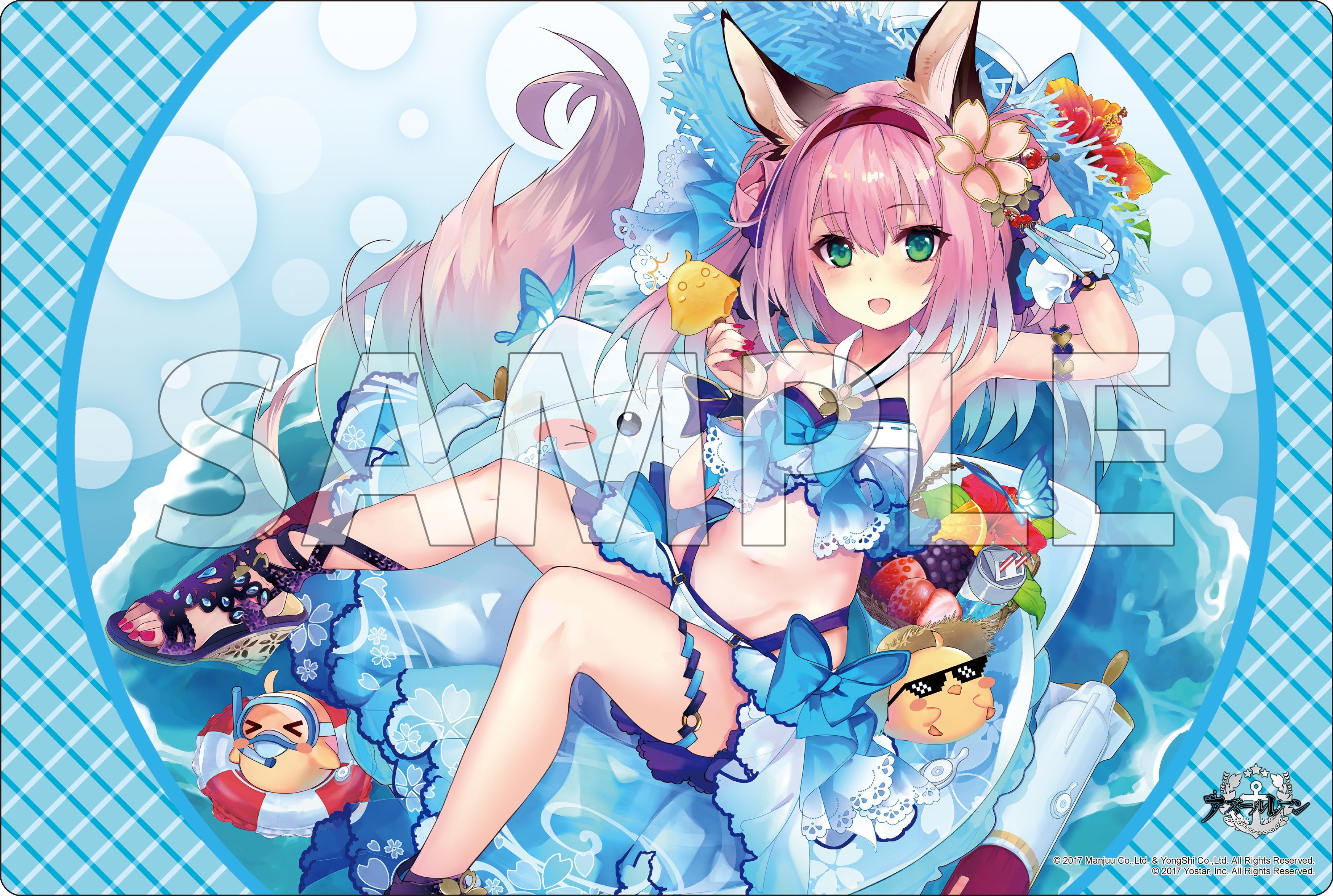 ブシロード ラバーマットコレクション V2 Vol.1444 アズールレーン『花