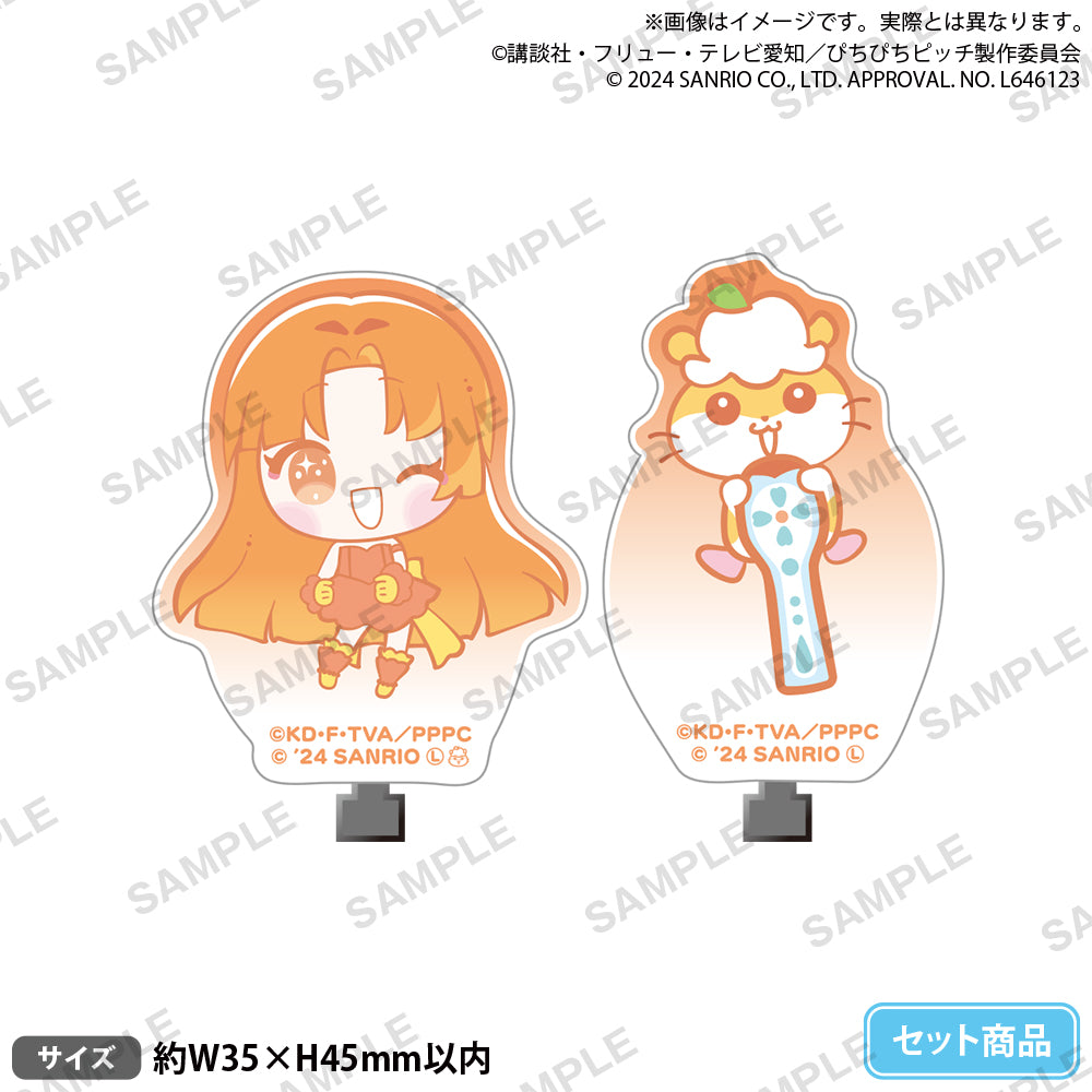 ぴちぴちピッチ×サンリオキャラクターズ マルチクリップセット 星羅