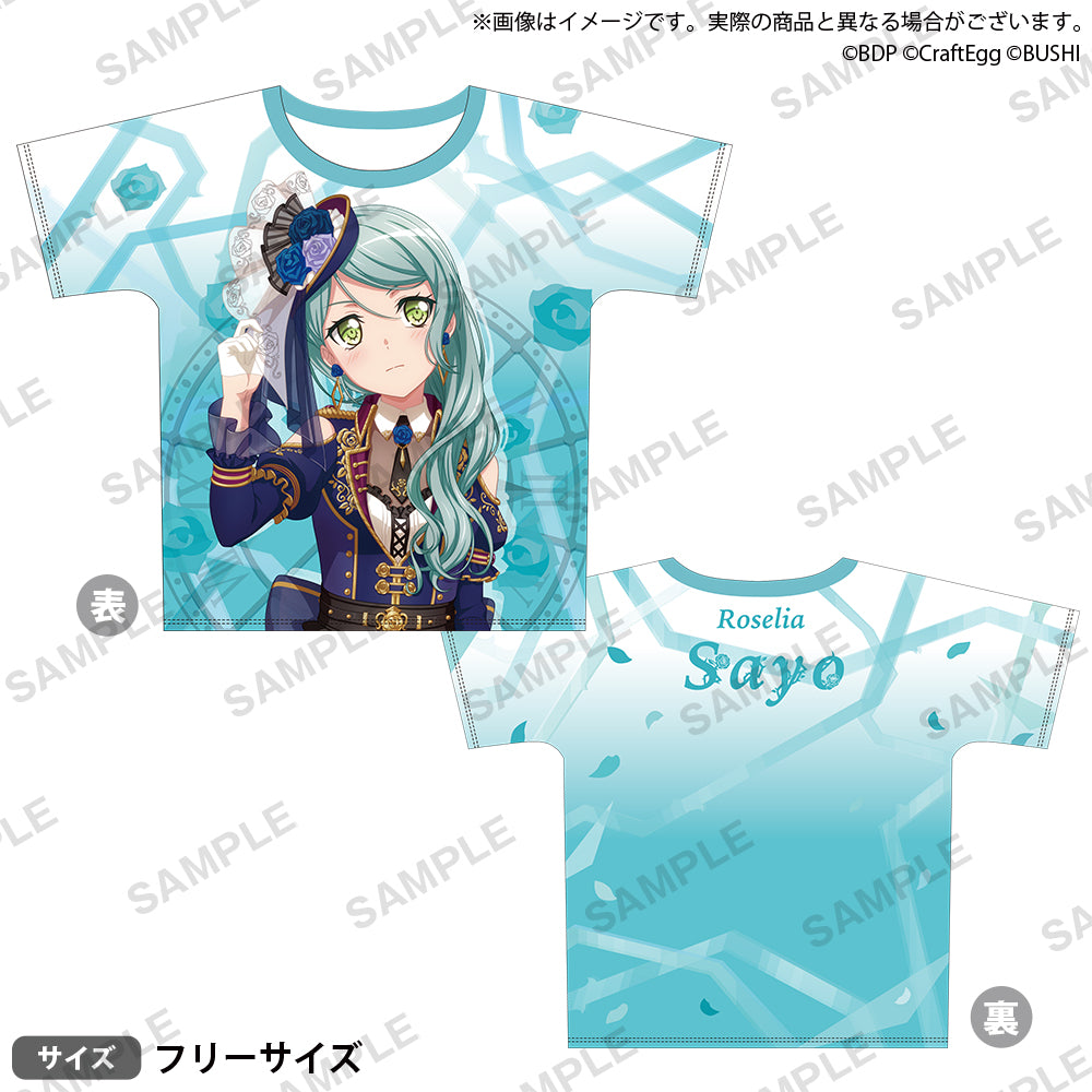 Roselia「Episode of Roselia」 フルカラーTシャツ 氷川紗夜