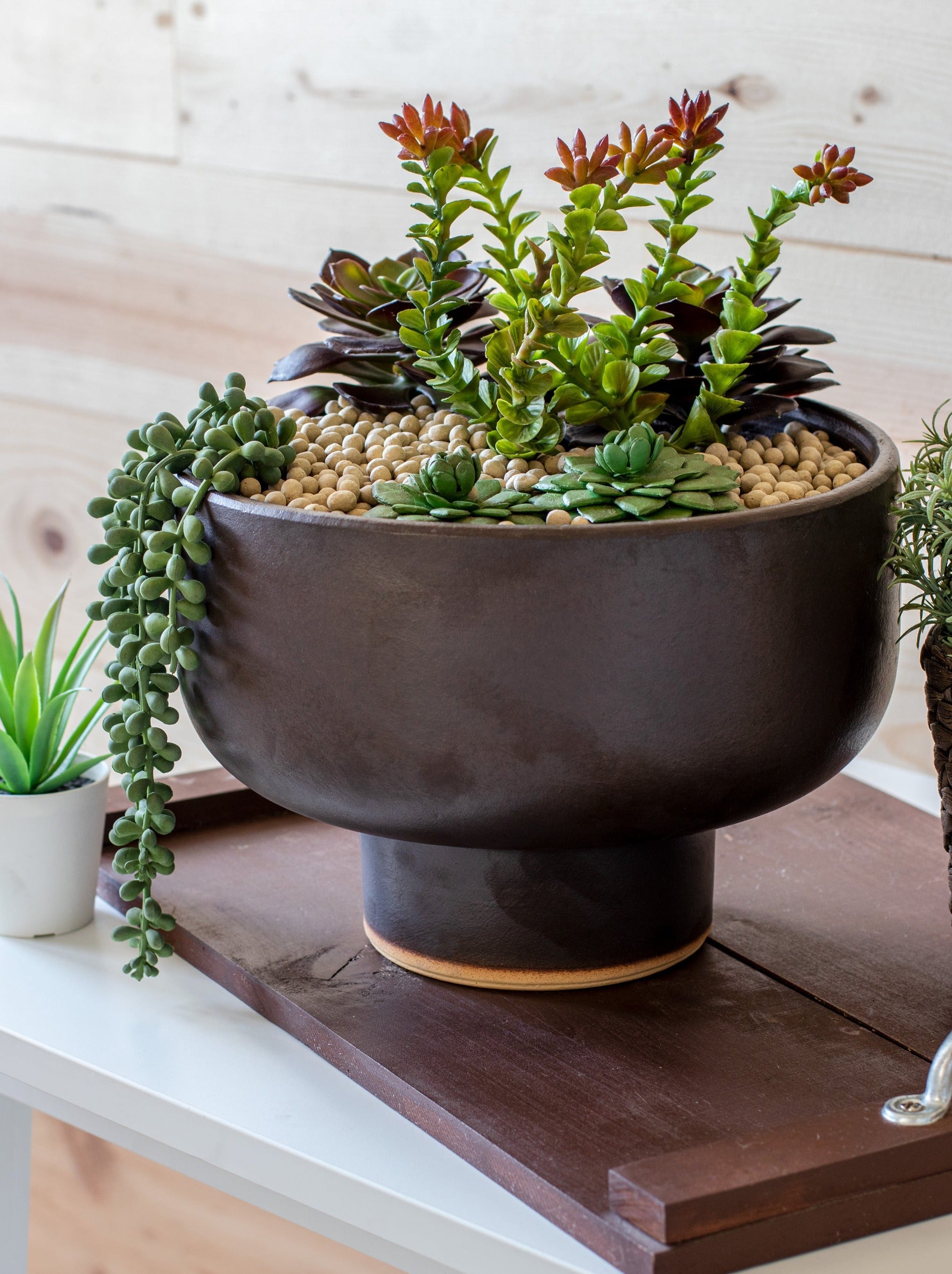 Napa Pot - Black Walnut – BurleyPottery